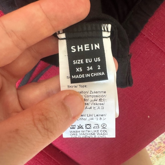 SHEIN Black Asymmetrical Dress - Picture 7 of 8